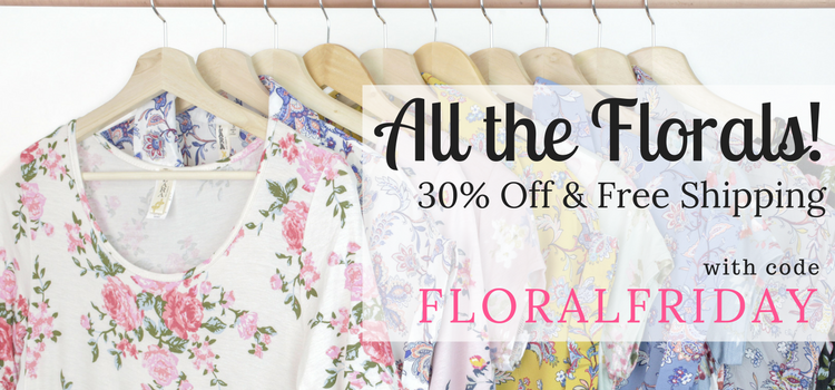 Still Available at Cents of Style! 30% off All the Florals! Free Shipping!
