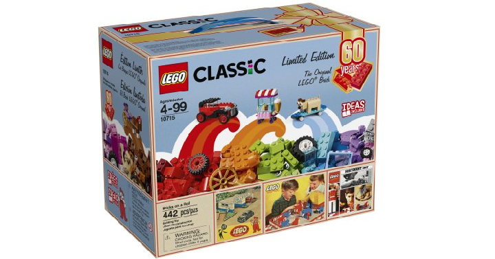LEGO Classic Bricks on a Roll 60th Anniversary Limited Edition Set Only $29.97! (Reg. $69)