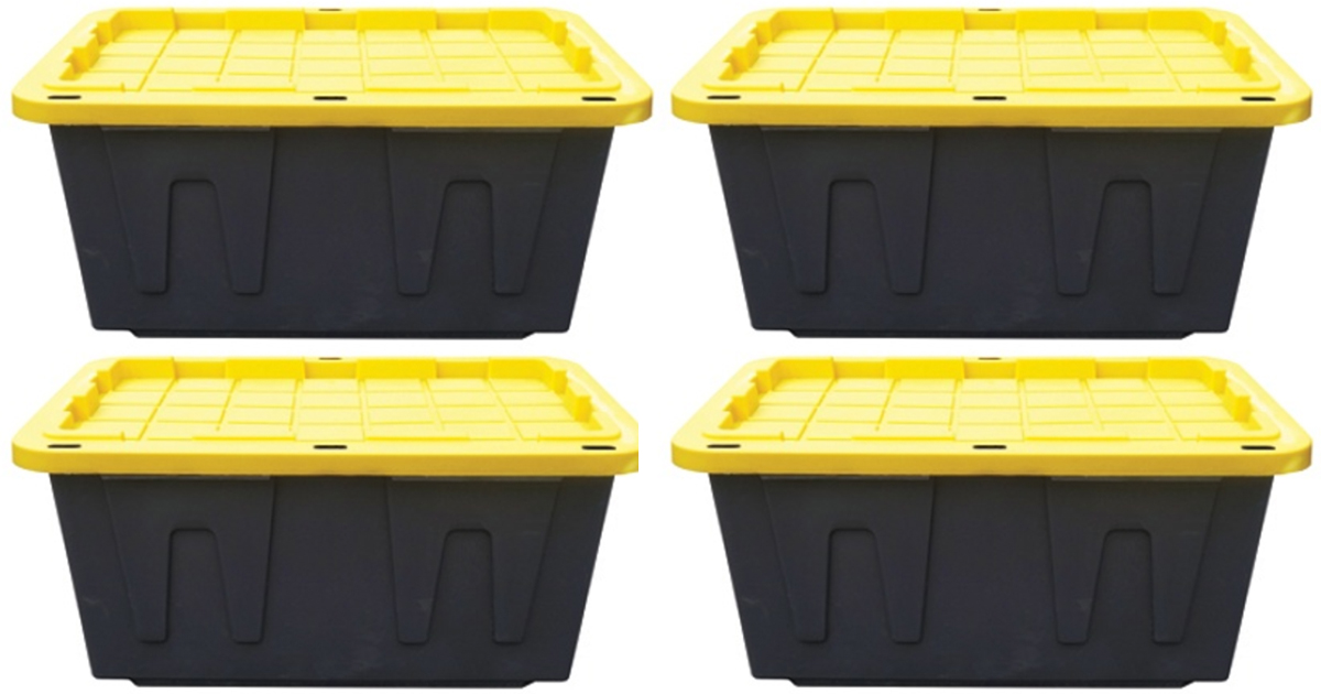 Centrex Plastics 27-Gallon Tough Box Storage Totes As low As $6.39 Each!