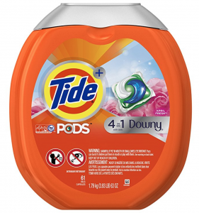 Tide PODS Plus Downy 4 in 1 HE Turbo Laundry Detergent Pacs 61-Count $13.63 Shipped!