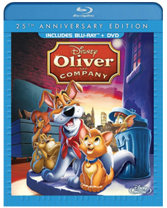 Oliver & Company 25th Anniversary Edition DVD/Blu-ray Just $9.99!