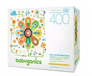 Prime Exclusive: Babyganics Face, Hand & Baby Wipes 400-Count Just $8.64!