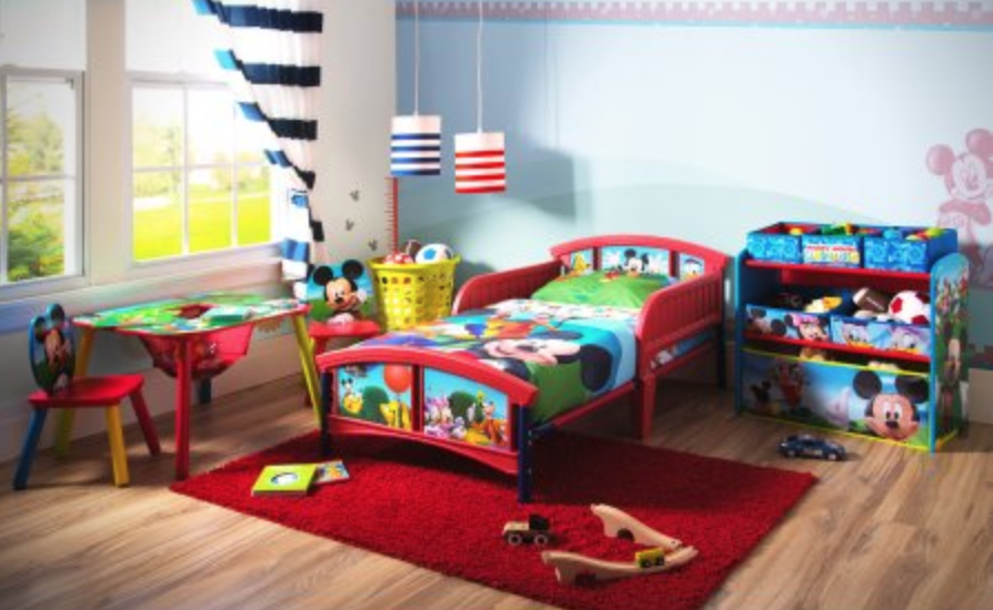 Mickey Mouse Plastic Toddler Bed Just $45.00! (Reg. $69.99)