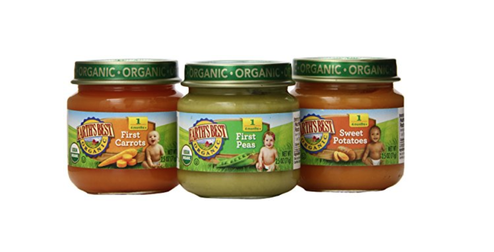 Earth’s Best Organic Stage 1 Baby Food, My First Veggies Variety Pack 12-Count Just $5.85 Shipped!