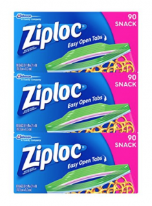 Ziploc Snack Bags 270 Count Just $7.12 Shipped!