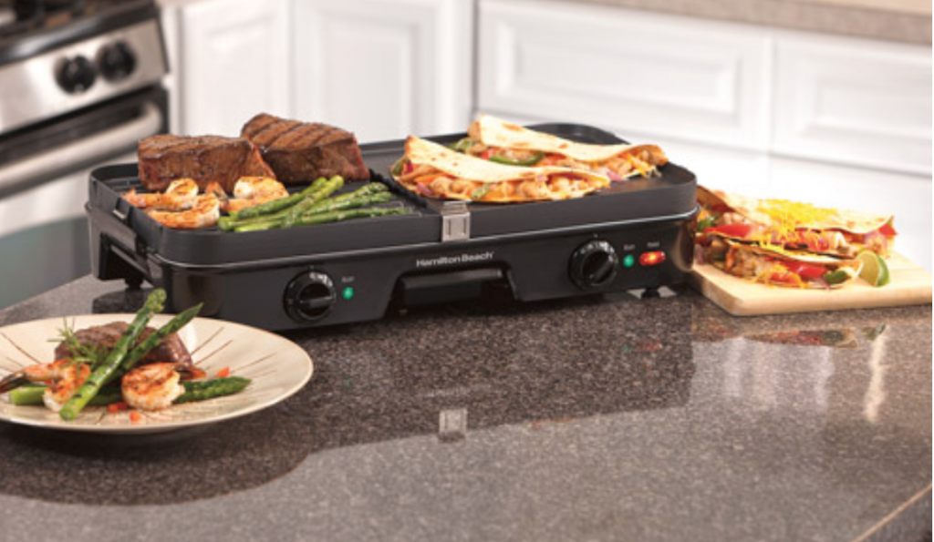 Hamilton Beach 3-in-1 Grill/Griddle Just $39.14! (Reg. $59.99)