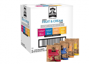 Quaker Instant Oatmeal Fruit and Cream Variety Pack 48-Count Just $8.85 Shipped!