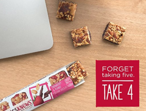 goodnessKNOWS Strawberry, Peanut & Dark Chocolate Snack Squares 12-Count Just $8.04 Shipped!