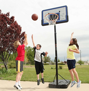 Lifetime Pro Court Height Adjustable Portable Basketball System Just $71.99!