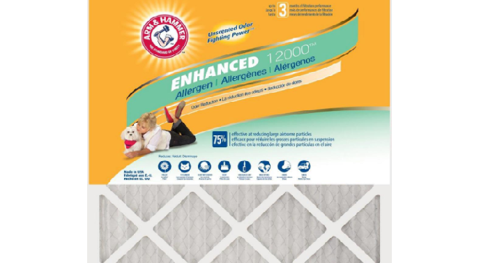 Home Depot: Arm & Hammer 12-Pack Air Filters Only $54.45 Shipped! (Reg. $99)