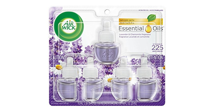 Air Wick Scented Oil 5 Refills, Lavender & Chamomile – Just $5.95!