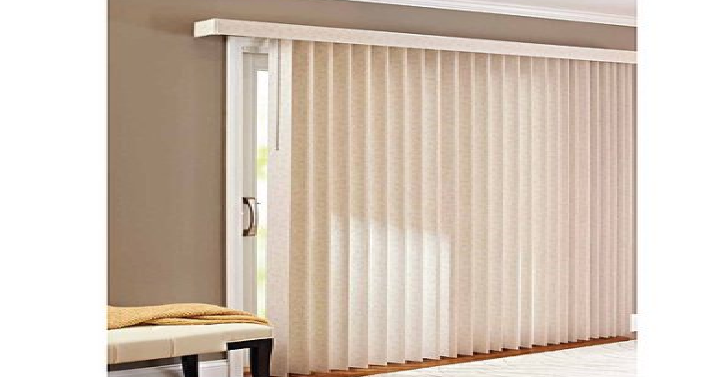 Better Homes and Gardens Vertical Textured S-Slat Privacy Blinds Only $30! (Reg. $50)