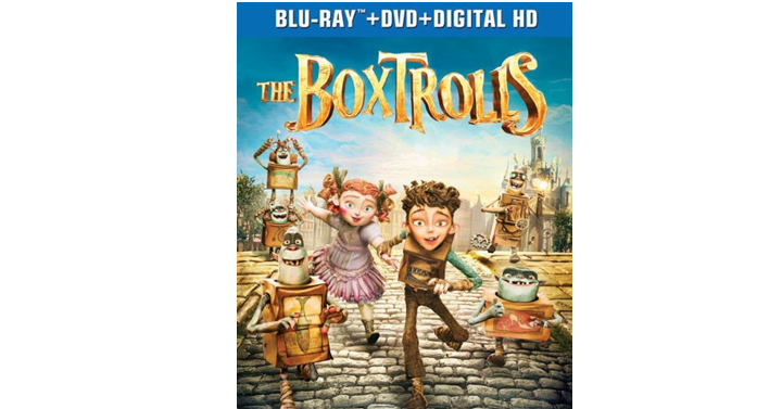 The Boxtrolls – 2 Discs Blu-ray/DVD – Just $4.99!