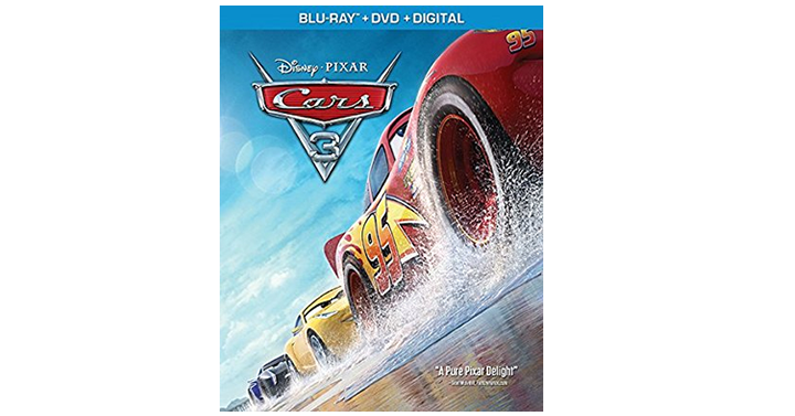Cars 3 DVD + Digital Copy + Blu-ray – Just $19.91!