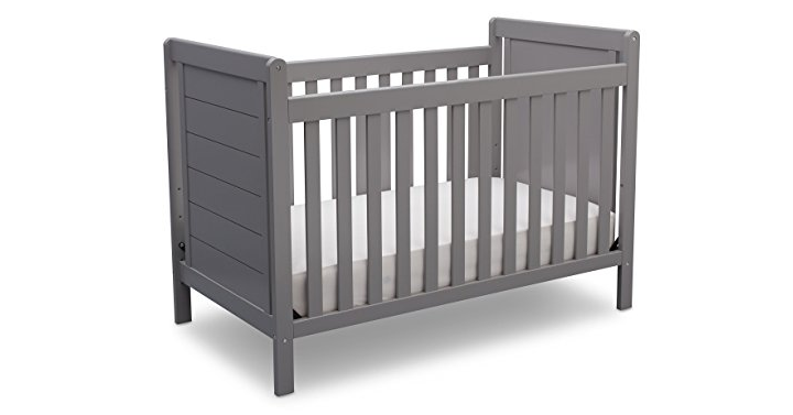 Delta Children Sunnyvale 4-in-1 Convertible Crib in Grey – Just $125.99!