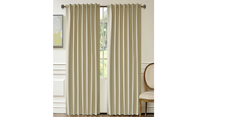 Lullabi Extreme BlackOut Window Curtain – Pack of 2 – Just $27.99!