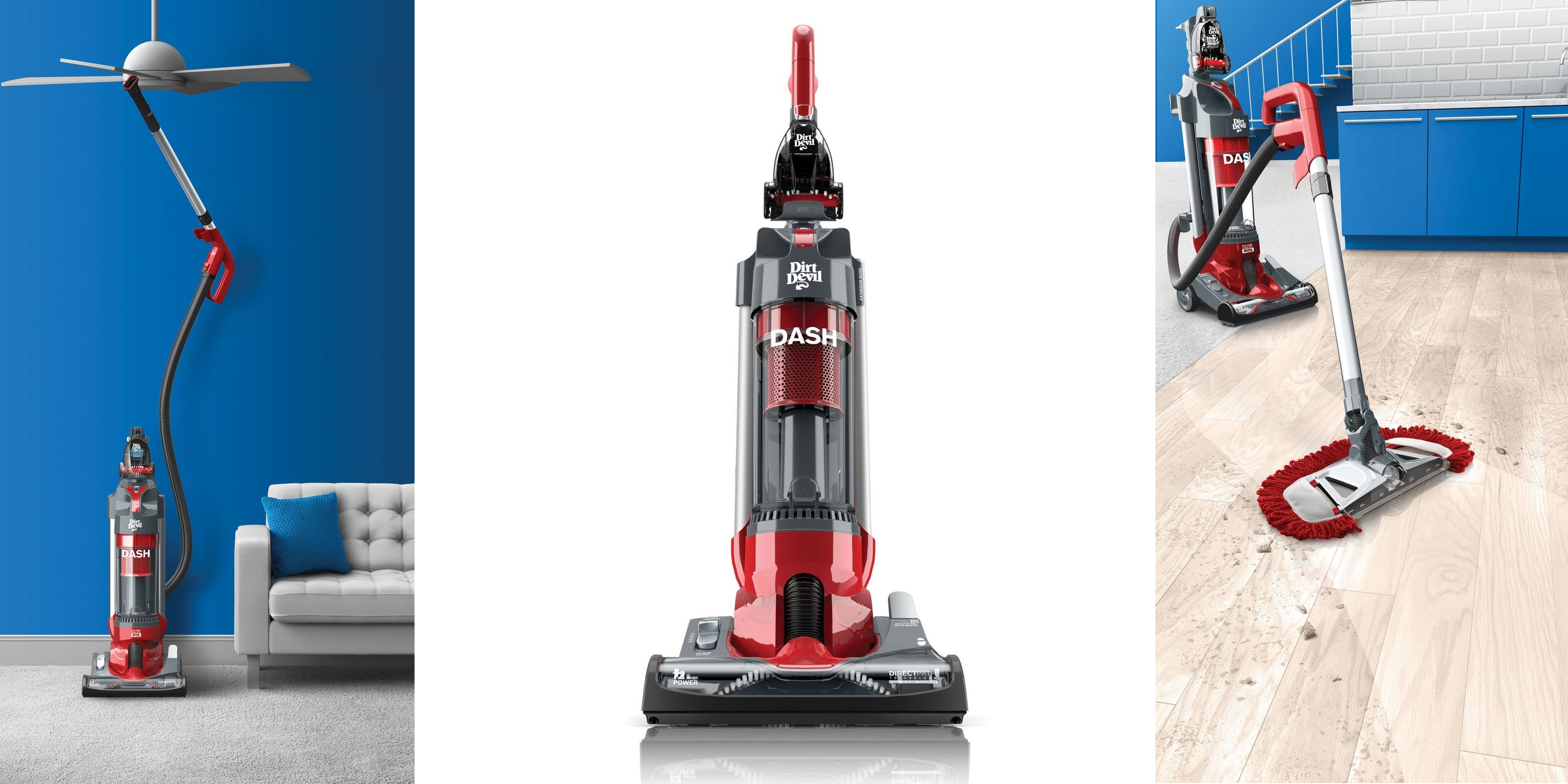 Dirt Devil Dash Upright Vacuum Cleaner with Vac+Dust Floor Tool—$69.99!