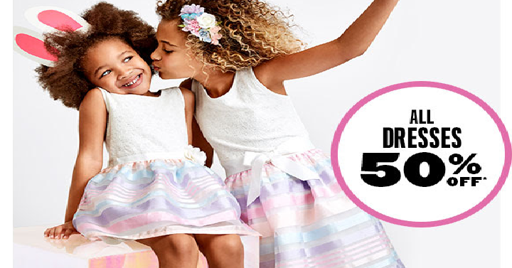 The Children’s Place: Take 50% off Girls Dresses! Prices Start at Only $8.48 Shipped!