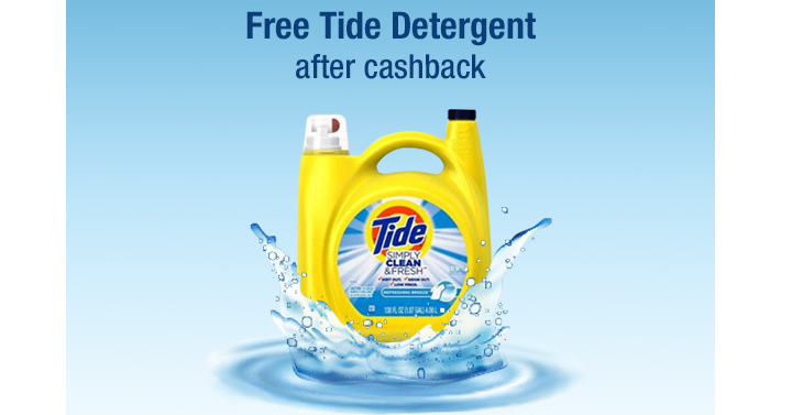 Don’t Miss This Awesome Freebie! Get FREE Tide Laundry Detergent from TopCashBack!