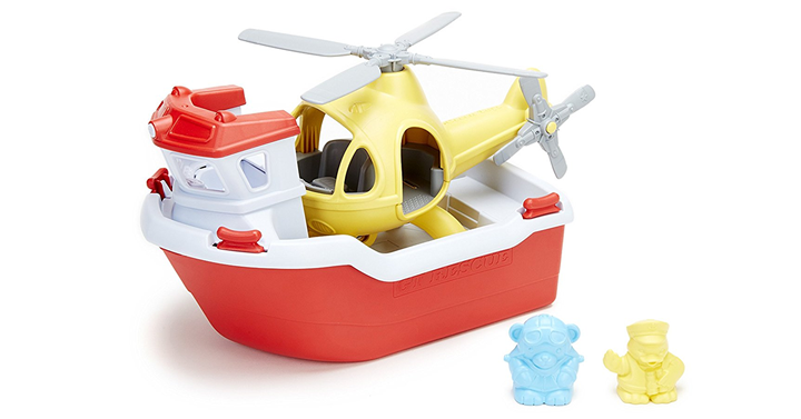 Green Toys Rescue Boat with Helicopter – Just $21.71!