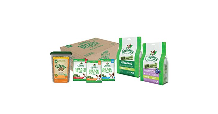 Save 30% or more on Greenies dental treats for dogs & cats!