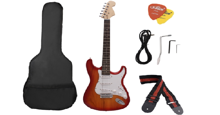ST Style Electric Guitar Set Only $69.55 Shipped! (Reg. $149)
