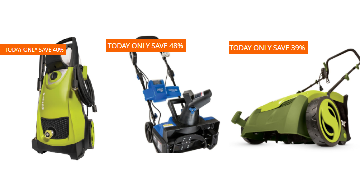 Home Depot: Save up to 45% off Select Outdoor Power Equipment! Snow Blowers, Pressure Washers and More!
