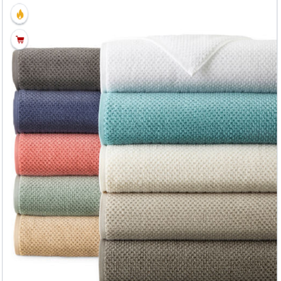 Home Quick Dri Textured Solid Bath Towel Just $3.74! (Reg. $14)