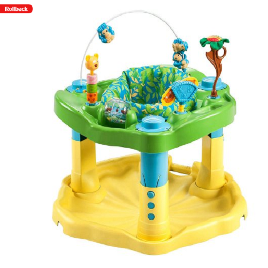 Evenflo ExerSaucer Deluxe Active Zoo Friends Learning Center for Just $49 Shipped!