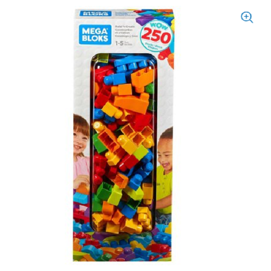 Mega Bloks Big Builders Build ‘n Create 250 Piece Set Just $20!
