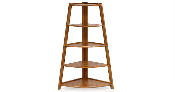 5 Layer Corner Ladder Shelf for Just $28! (Reg. $84)