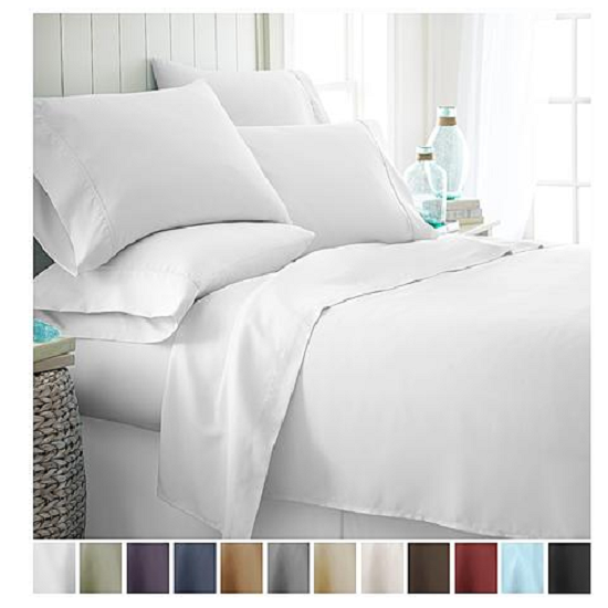 Ultra Soft 6 Piece Bed Sheet Set for Just $15.15! (Reg. $90)!