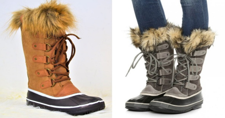 Women’s Fur-Lined Insulated Snow Boots Just $24.99 (Reg. $90)!