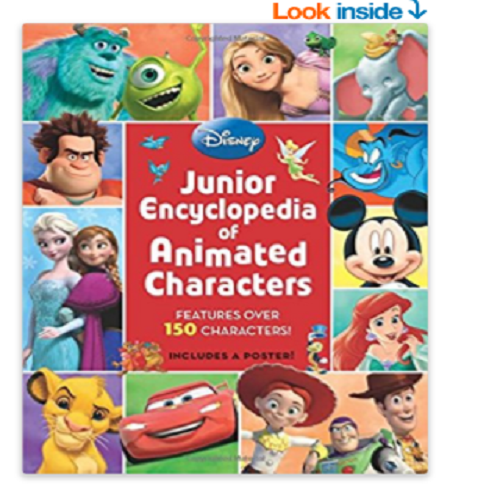 Junior Encyclopedia of Animated Characters Hardcover for Just $8.80!