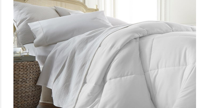 Jane: Simply Soft Luxury Down Alt Comforter (Any Size!) Just $29.99 + FREE Shipping! (Reg. $120)