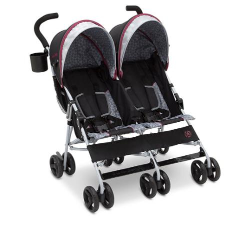 J is for Jeep Brand Scout Double Stroller (Lunar Burgundy) – Only $69.98 Shipped!