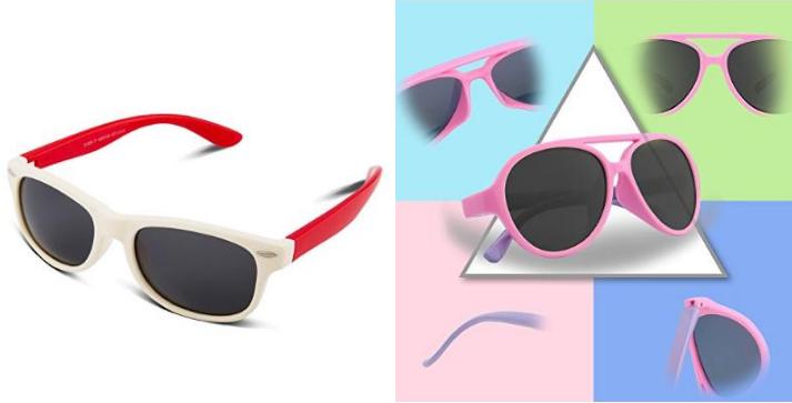 Flexible Kids Polarized Rubber Sunglasses – Only $9.48!