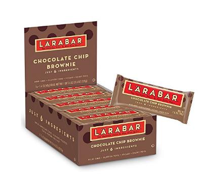 Larabar Gluten Free Bar, Chocolate Chip Brownie (16 Count) – Only $8.96!