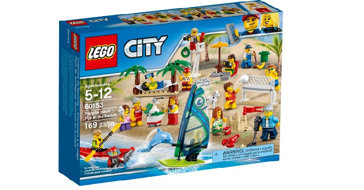 LEGO Town People Pack – Fun at the Beach (169 Pieces) Only $25.59!