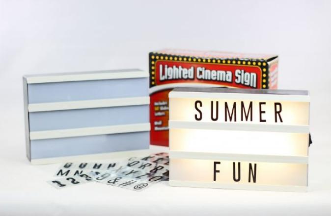 Lighted Memo Box Sign – Only $9.99!