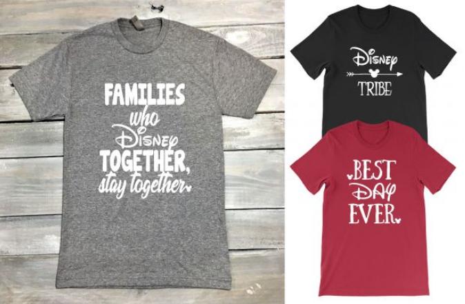 Magic Kingdom Inspired Family Tees – Only $13.99!