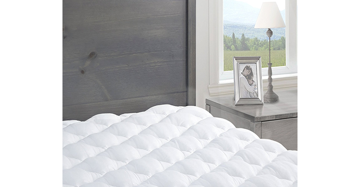 Pressure Relief Mattress Pad with Fitted Skirt – Priced from $63.99!