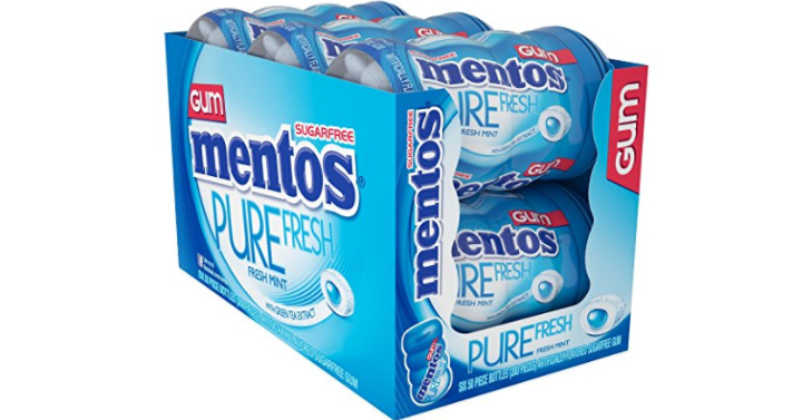 Mentos Pure Fresh Sugar-Free Chewing Gum (6 Pack) Only $9.75 Shipped!