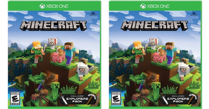 Minecraft Explorers Pack – Xbox One Only $22.99! (Reg. $29.99)