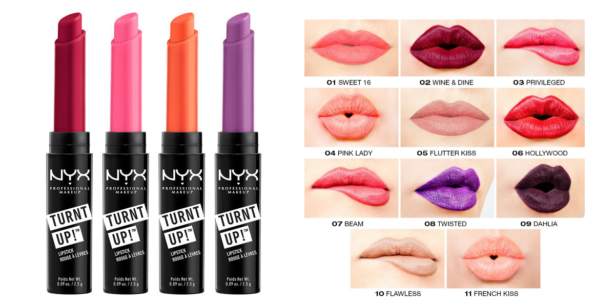 Possible Free NYX Turnt Up Lipstick from Toluna!