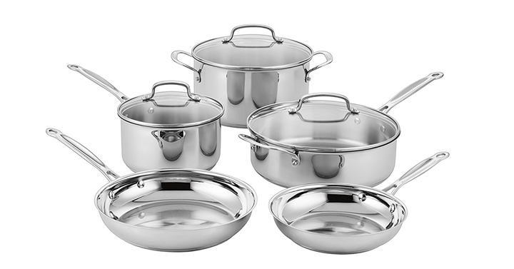 CUISINART Classic Stainless Set 8-Pieces – Just $99.99!