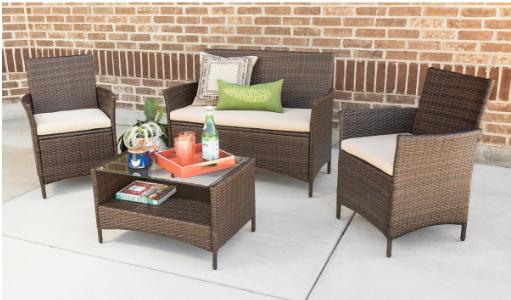 4-Piece Patio Set – Only $199.99 Shipped!