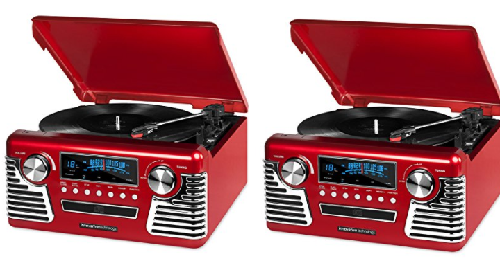 Victrola 50’s Retro 3-Speed Bluetooth Turntable Only $83 Shipped! (Compare to $95)