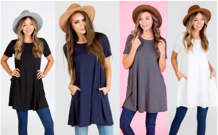 Perfect Pocket Spring Tunic – Only $14.99!