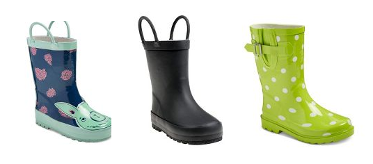 Target: Toddler & Girls Rain Boots Under $10!